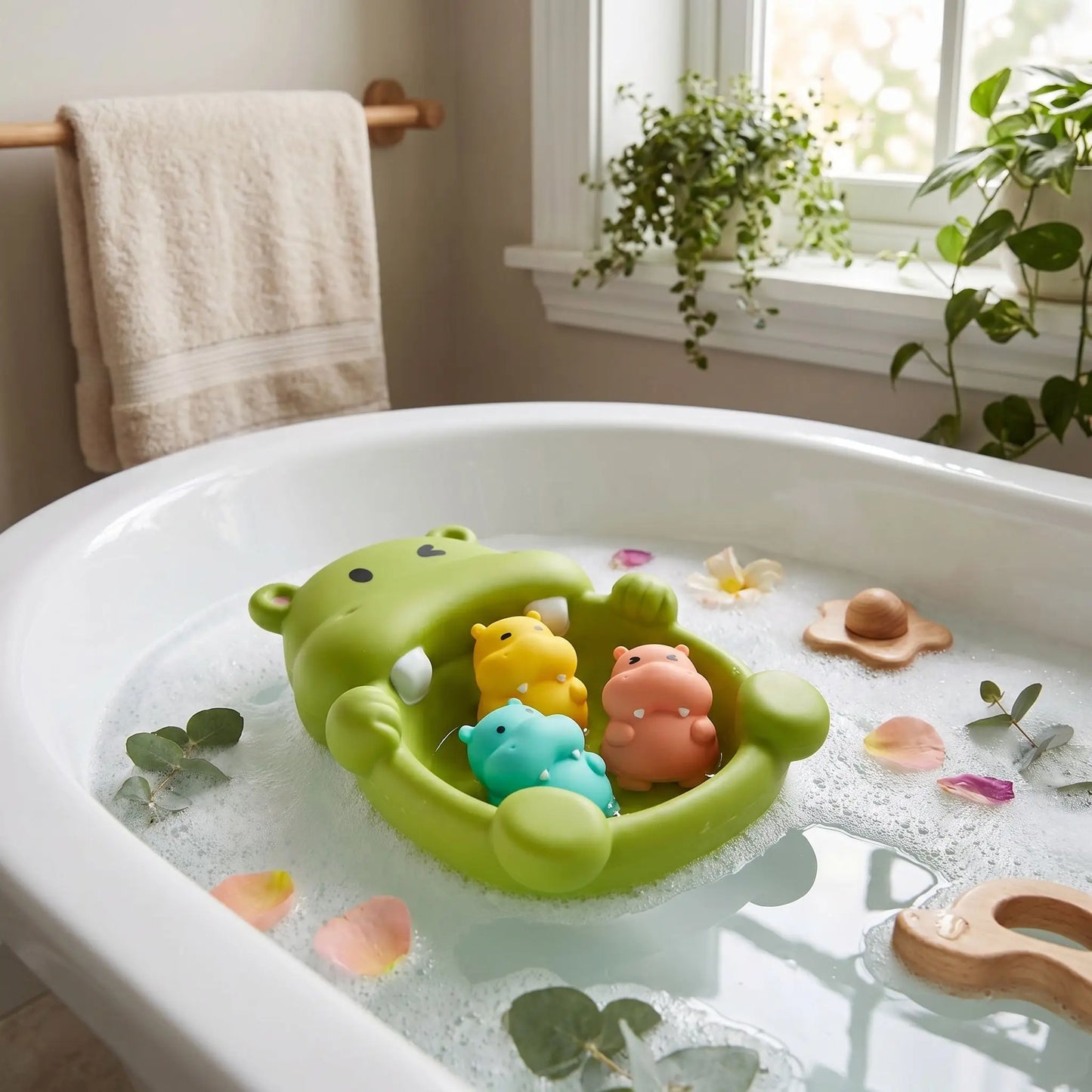 jouet bain bebe hippo bain