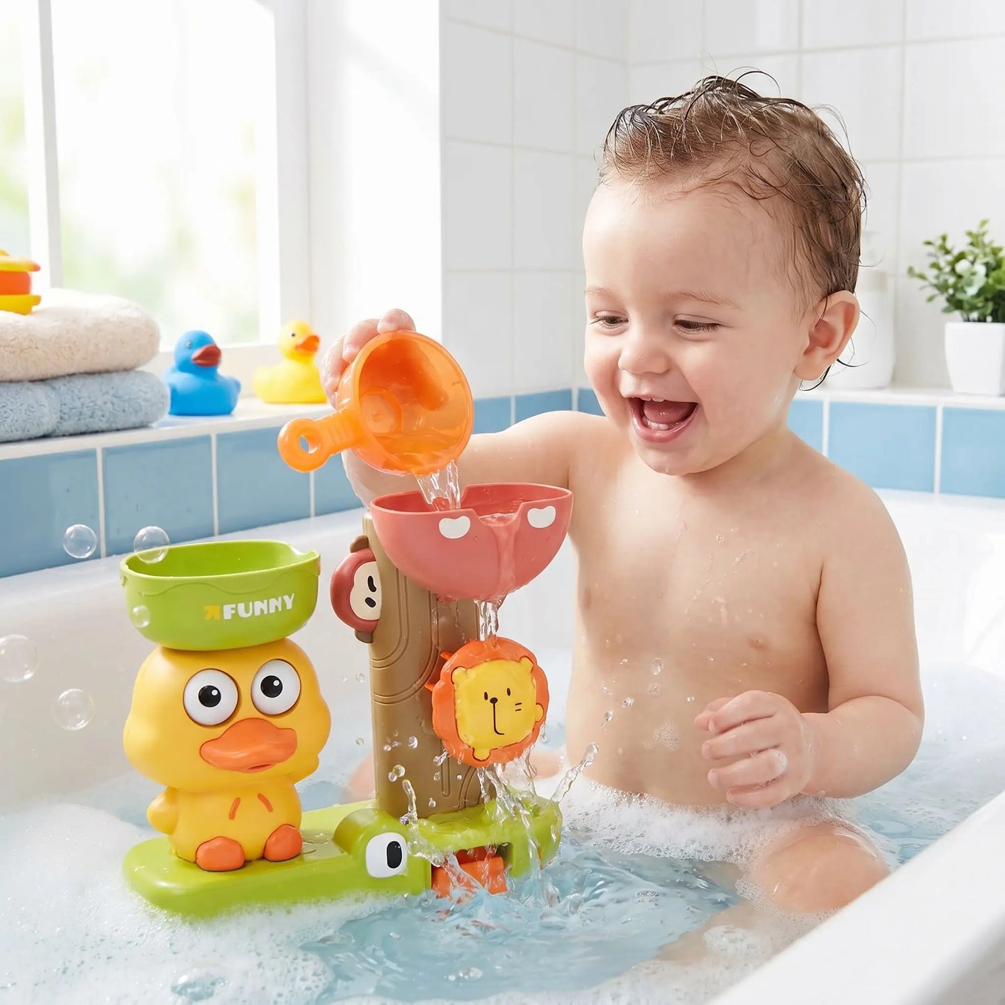 jouet de bain bebe bebe eau bain