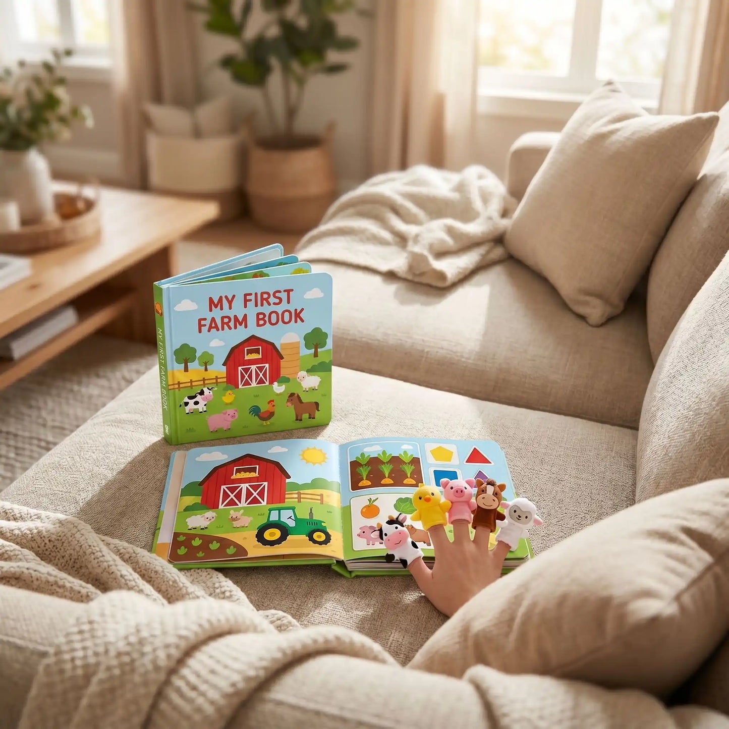 livre pour bebes canape