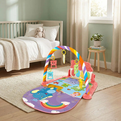tapis d eveil bebe arc en ciel