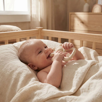 anneau de dentition bebe main bebe mordille