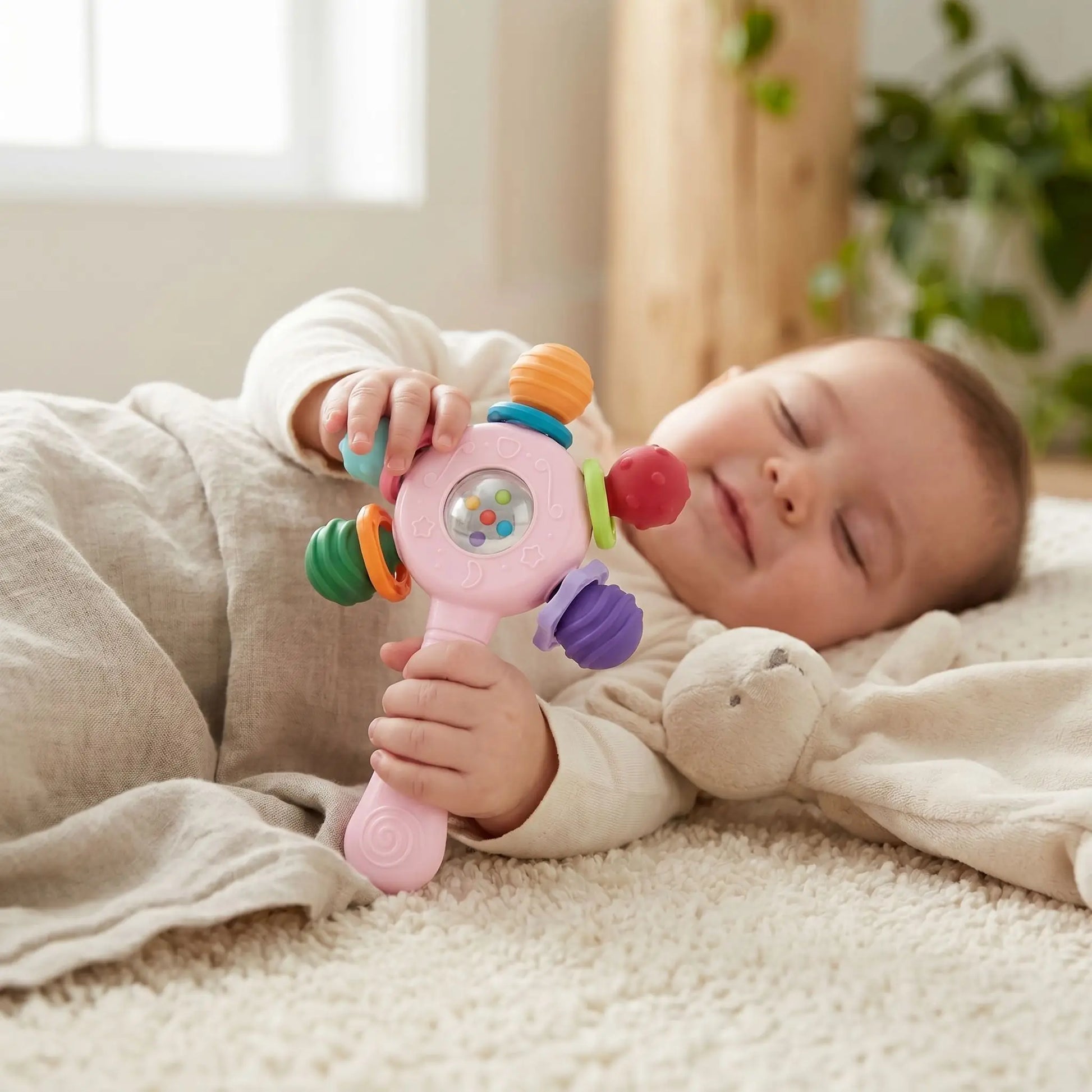 anneau de dentition hochet bebe dort