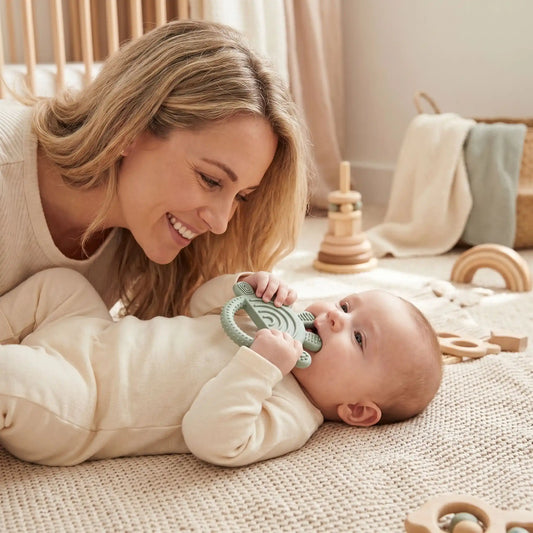 anneau de dentition maman bebe vert