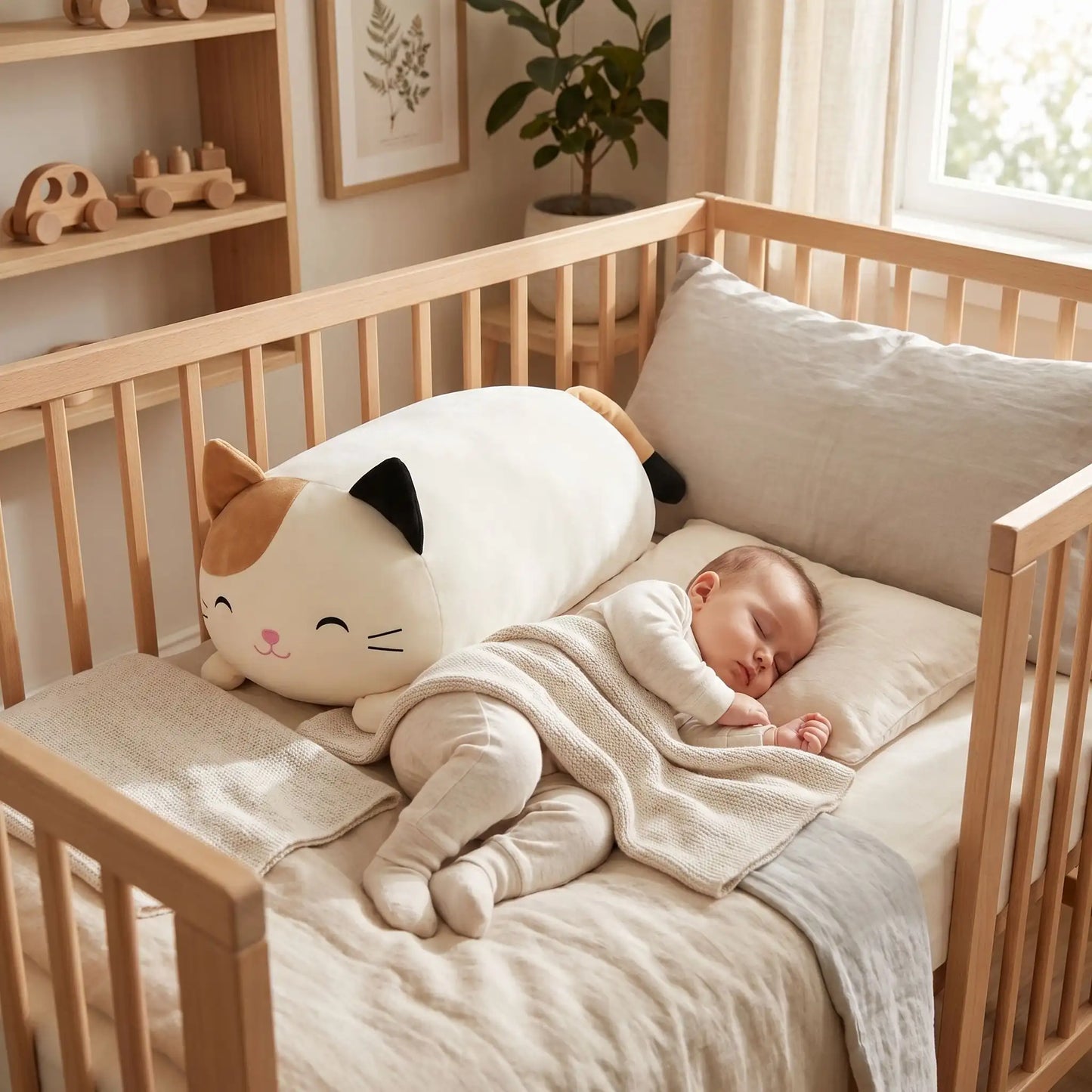 Chat peluche | Doudou Bio Bébé