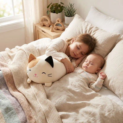 Chat peluche | Doudou Bio Bébé