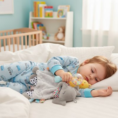 Doudou bebe coucher bebe gris