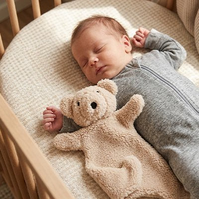 Doudou bebe dort bleu