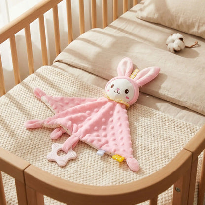 doudou lapin lit rose