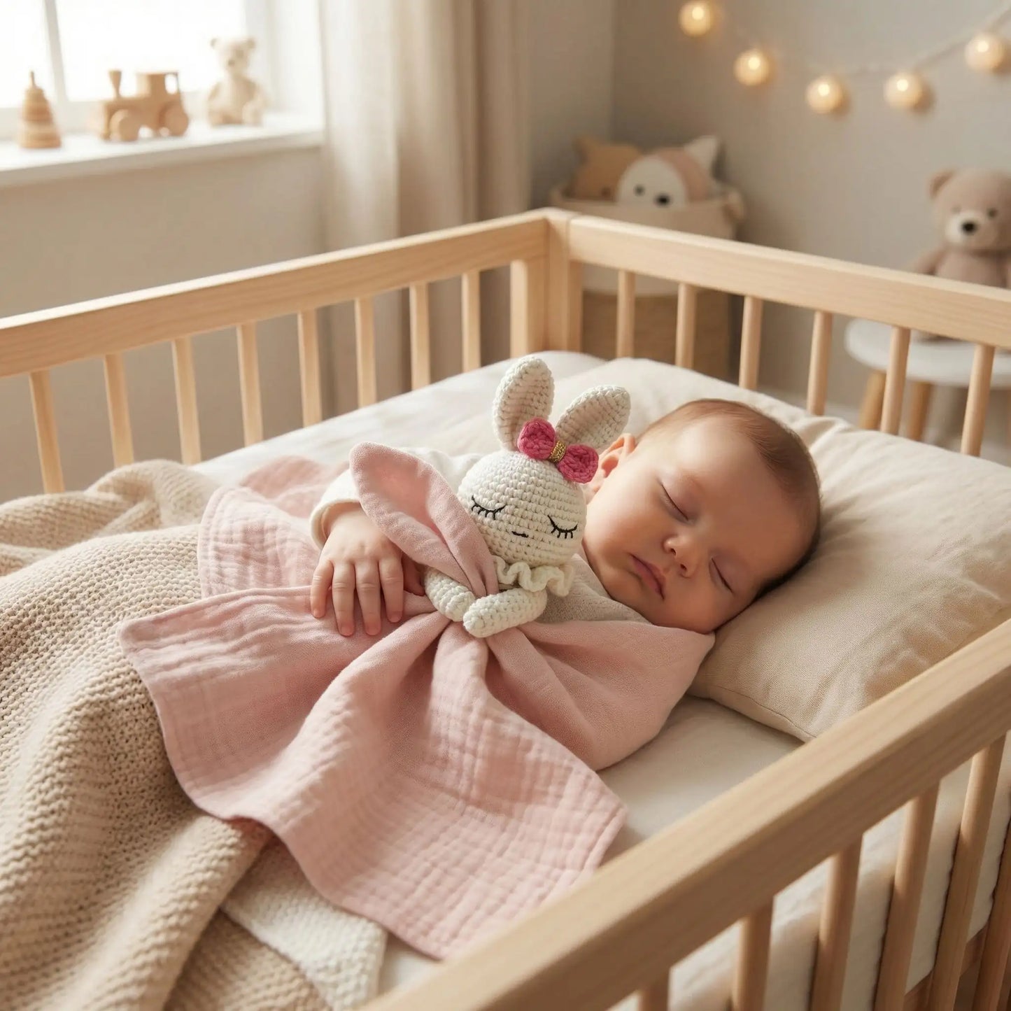 doudou lapin rose bebe rose