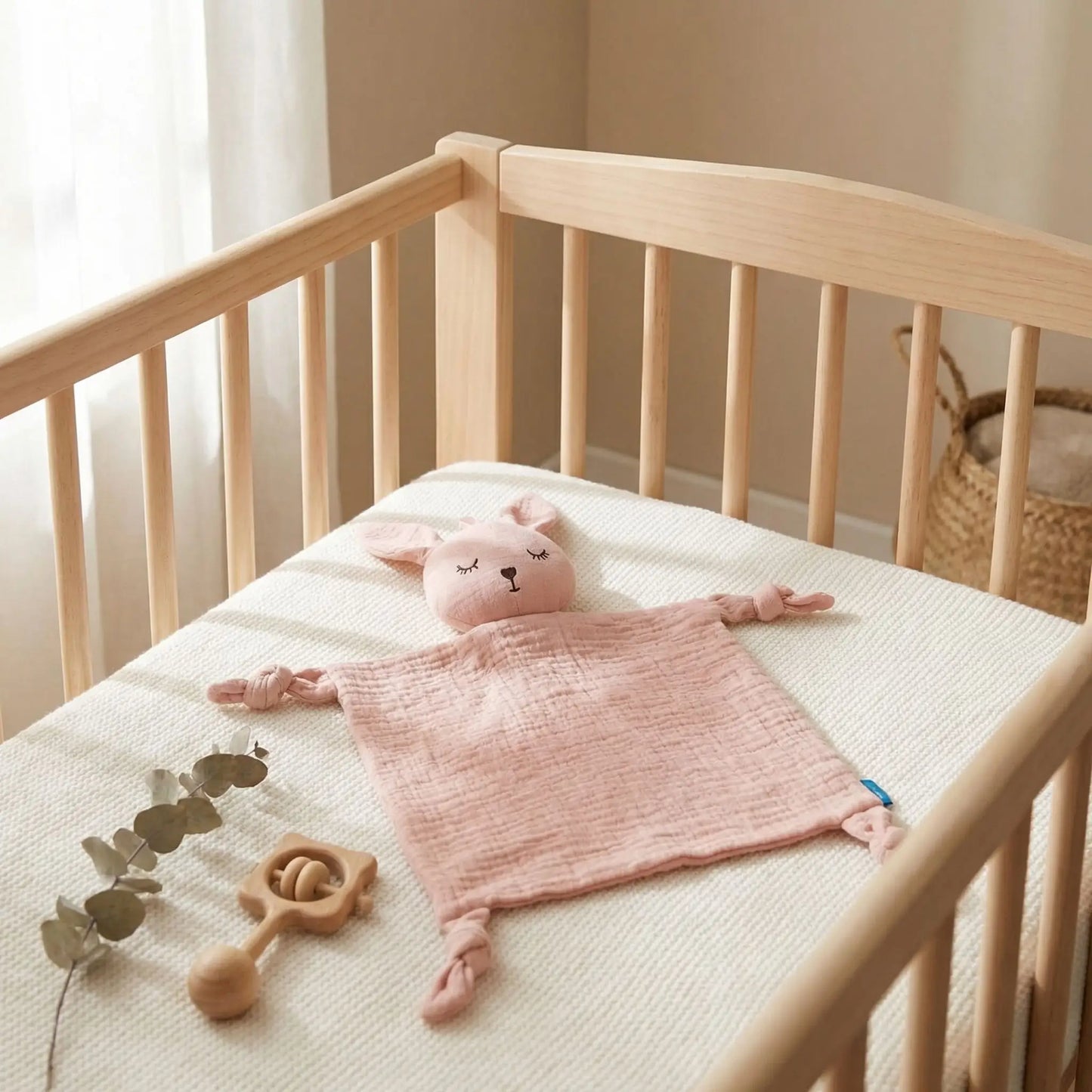 doudou lapin rose bebe