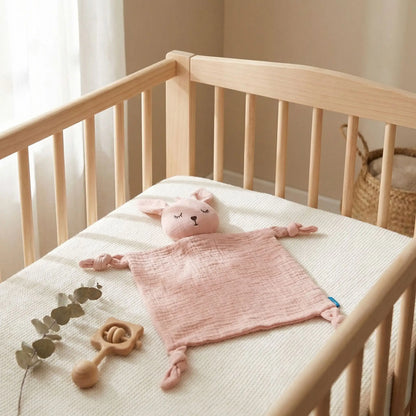 doudou lapin rose bebe