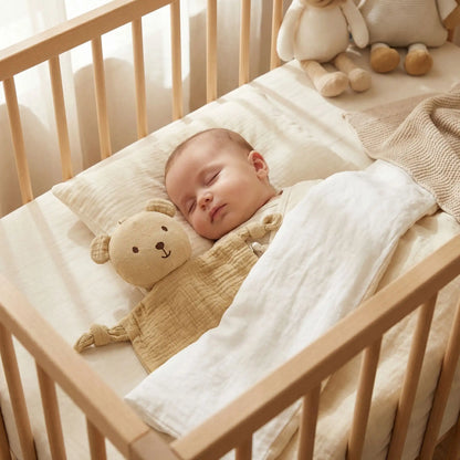 doudou ours dormir
