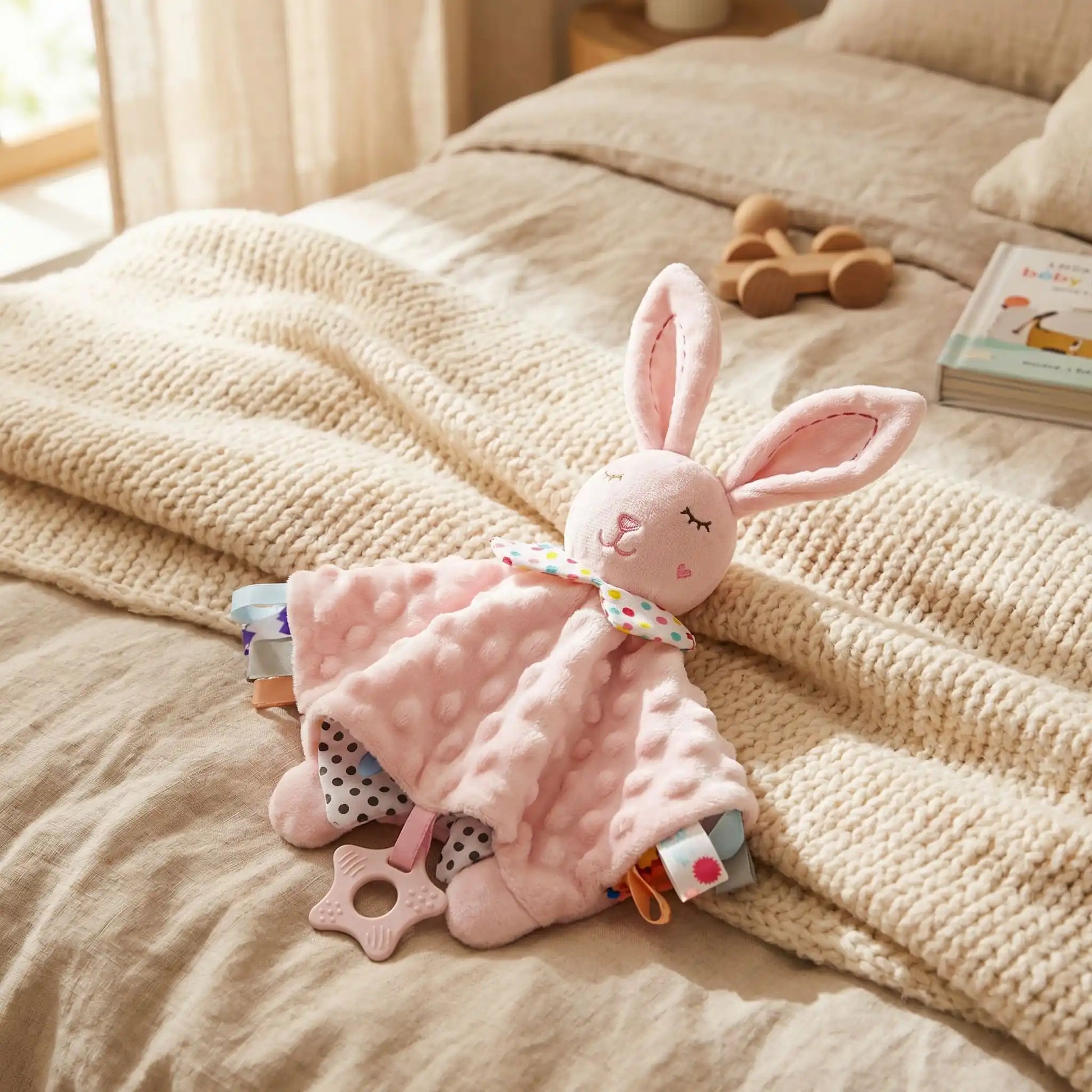 doudou rose lapin rose doux
