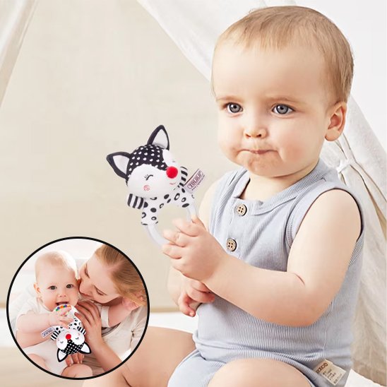 Hochet bébé bebe chat