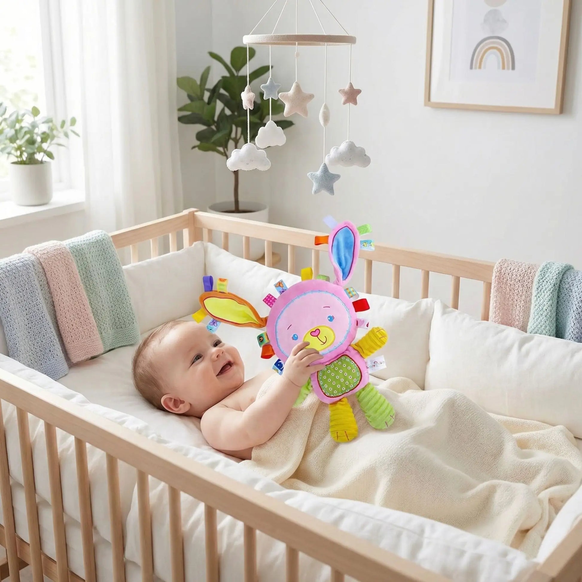 hochet bebe lapin