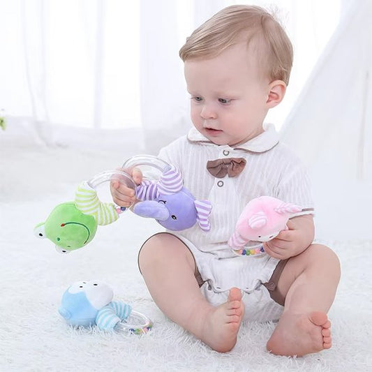 Hochet bébé mauve bebe