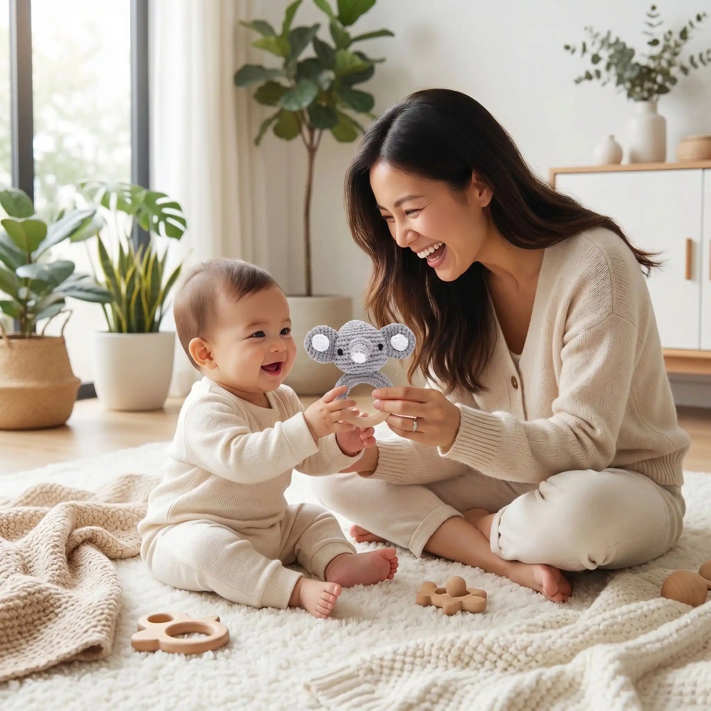 hochet maman bebe salon