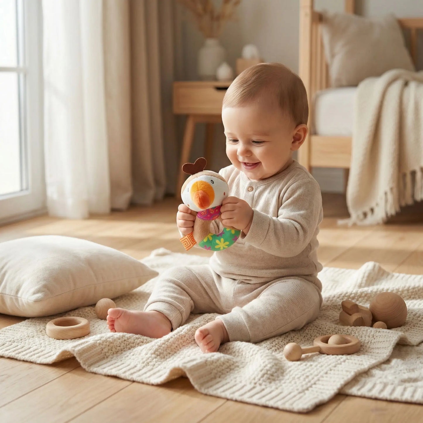 hochet pour bebe canard