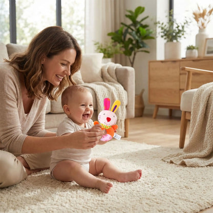 hochet pour bebe maman lapin