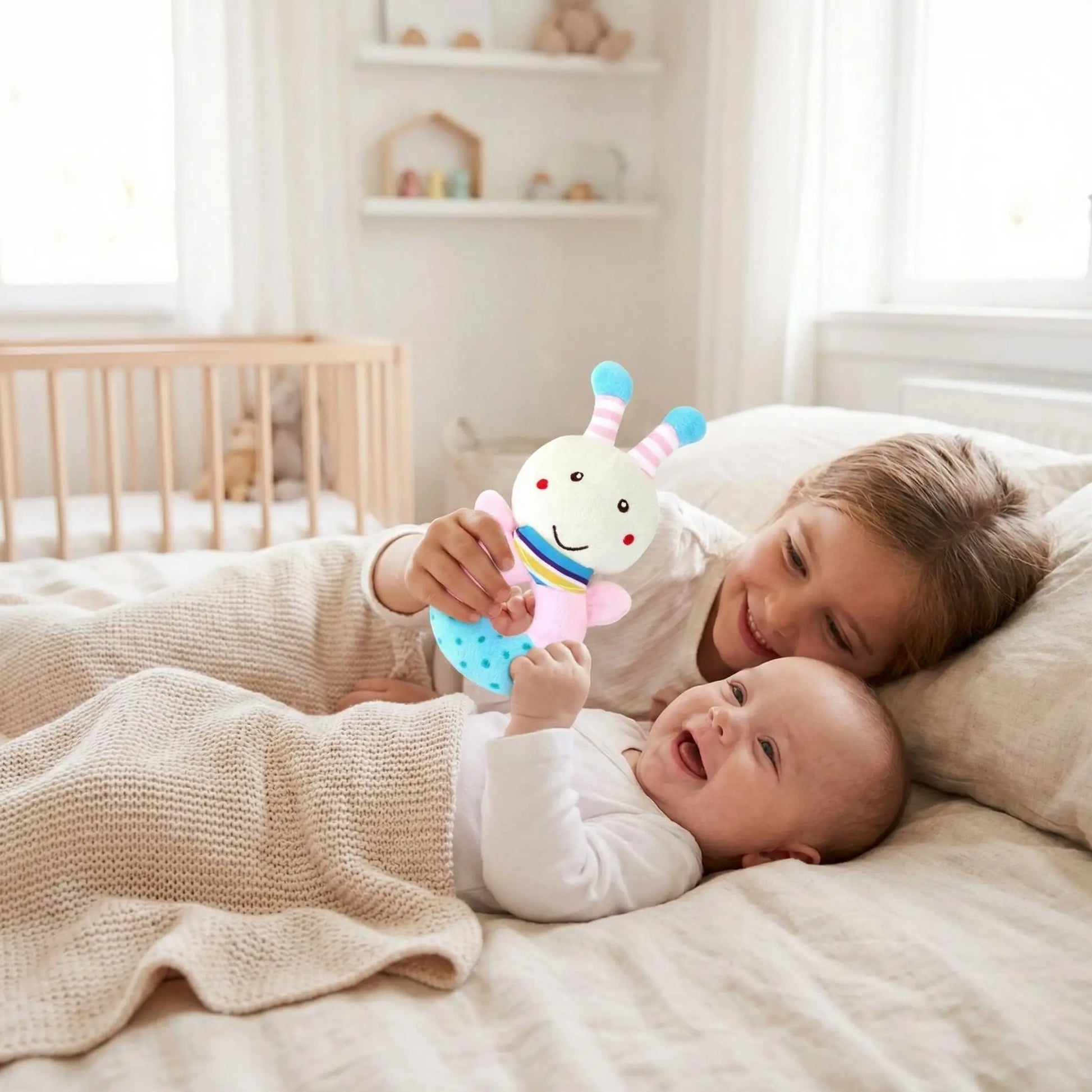 hochet pour bebe soeur abeille