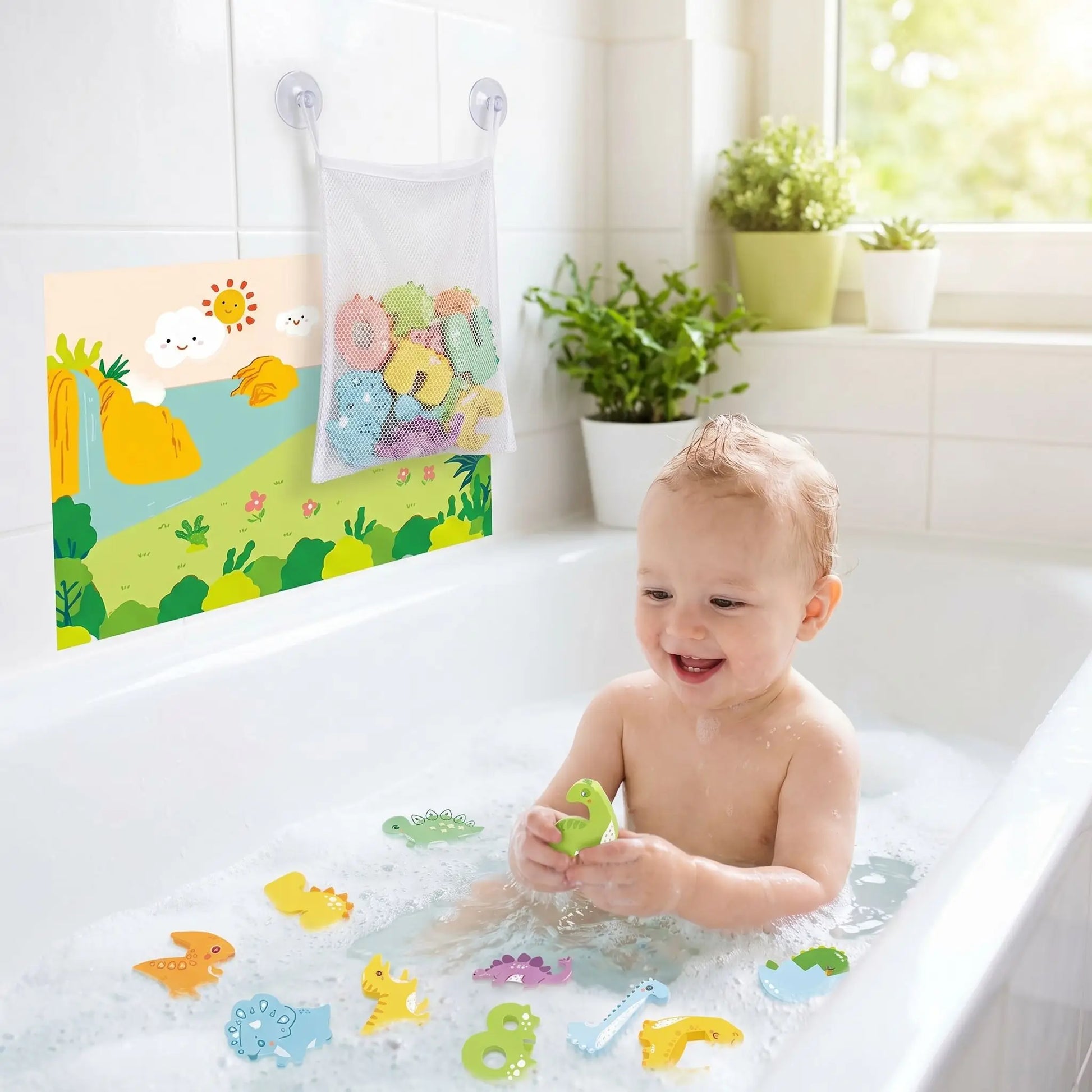 jouet baignoire bebe assis bebe