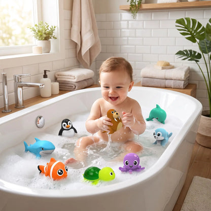 jouet baignoire bebe bebe joue bain animaux