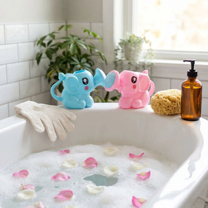 jouet baignoire bebe elephant rebord bain