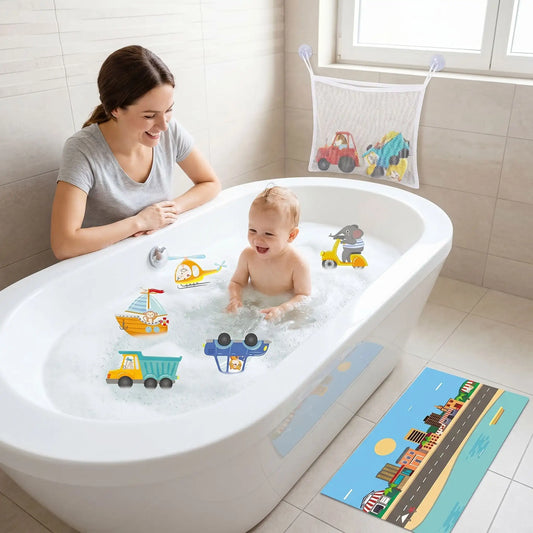 jouet baignoire bebe mousse maman bebe