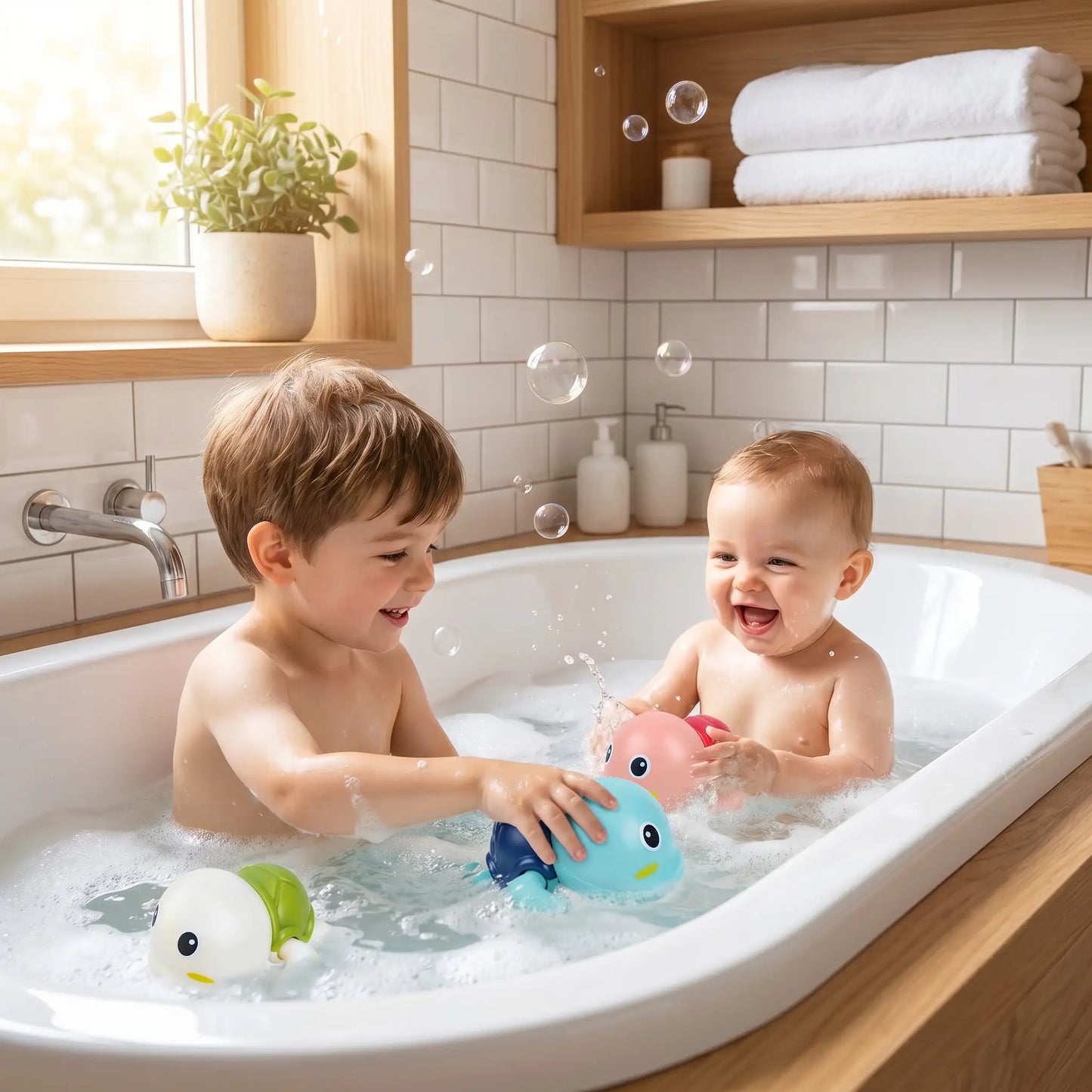 jouet baignoire pour bebe frere bain tortue