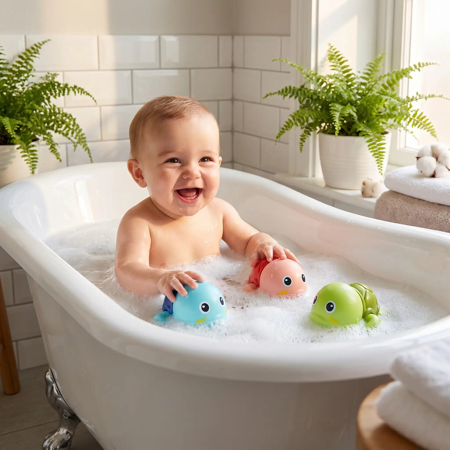 jouet baignoire pour bebe tortue bain