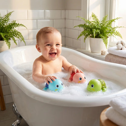 jouet baignoire pour bebe tortue bain