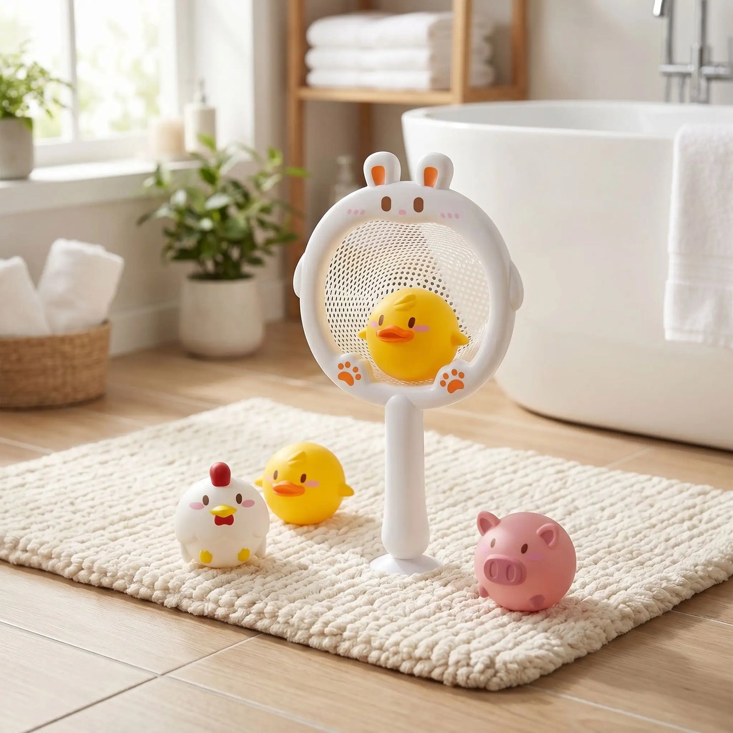 jouet bain bebe animaux tapis