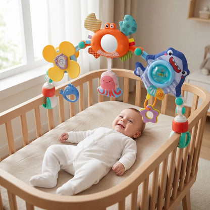jouet bebe 0-6mois arc berceau bebe