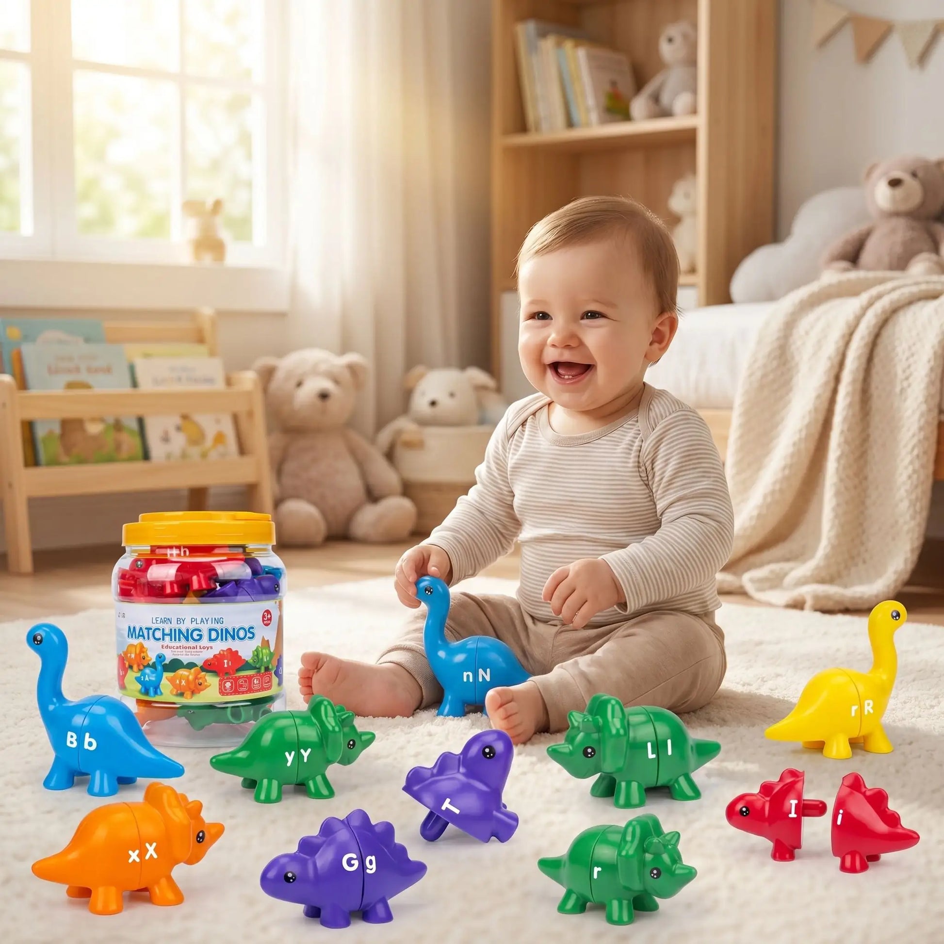jouet bebe 1an dino tapis bebe