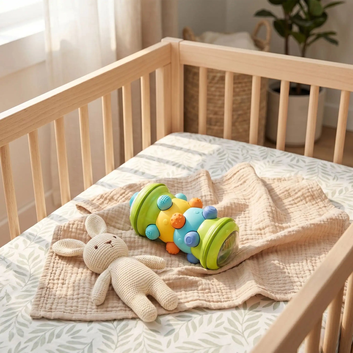 jouet bebe 6mois berceau vert