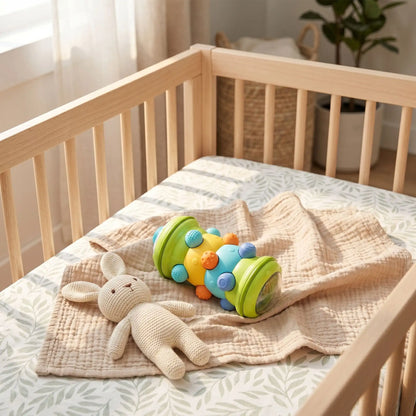 jouet bebe 6mois berceau vert
