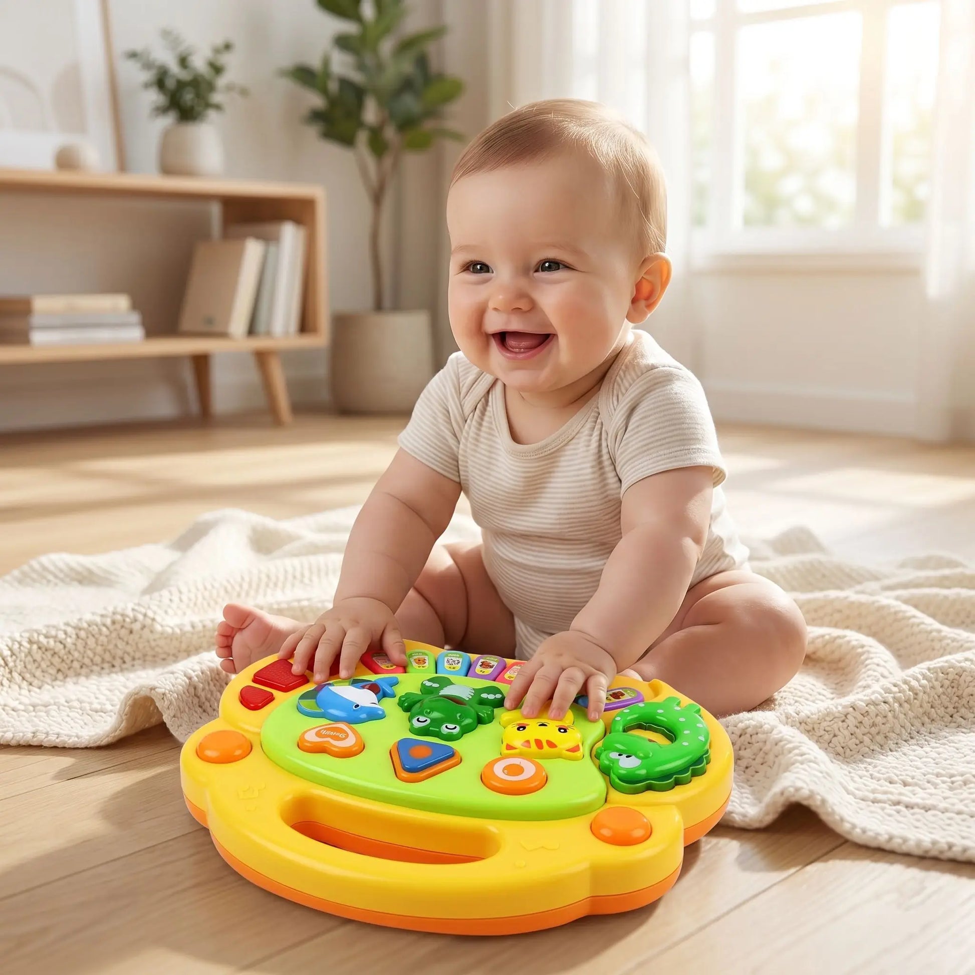 jouet bebe piano assis bebe