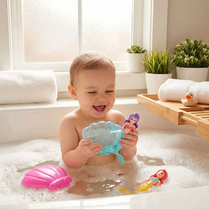 jouet de bain bebe bleu rose bain bebe