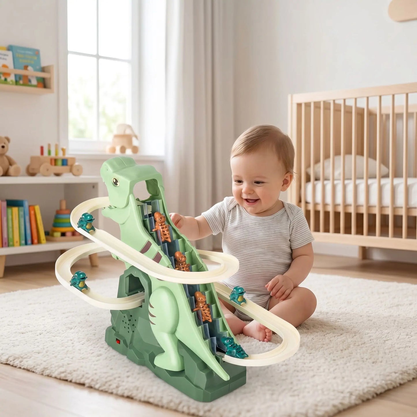 jouet pour bebe dinosaure bebe assis