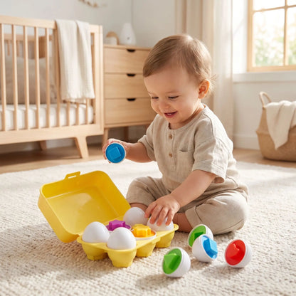 jouet pour bebe oeufs assis bebe