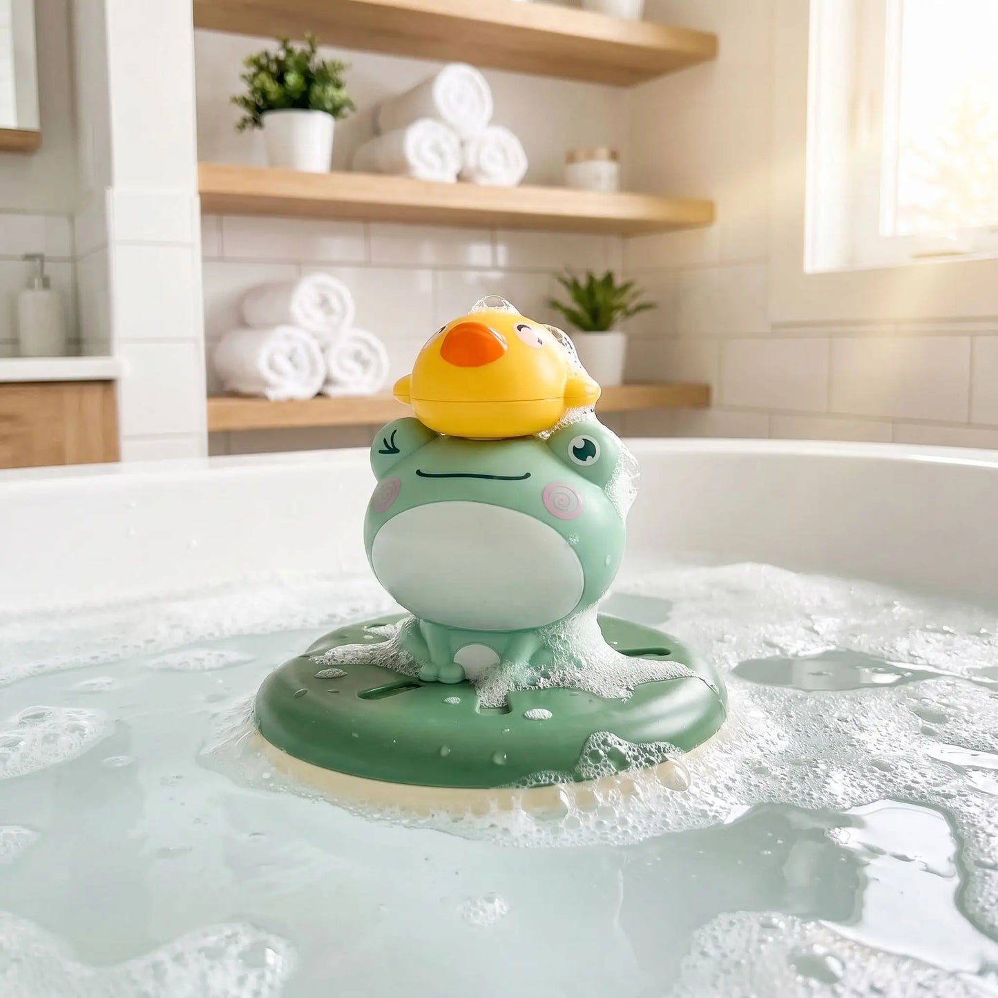 jouets de bain grenouille bain flotte
