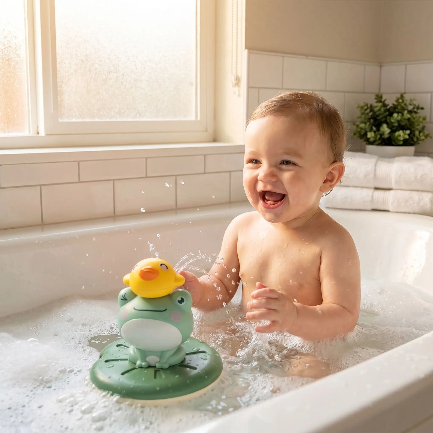 jouets de bain grenouille bebe bain joue