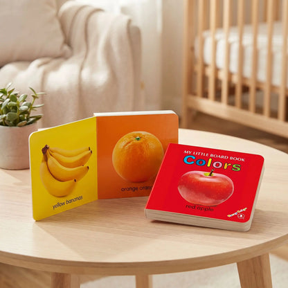 livre bebe couleurs table
