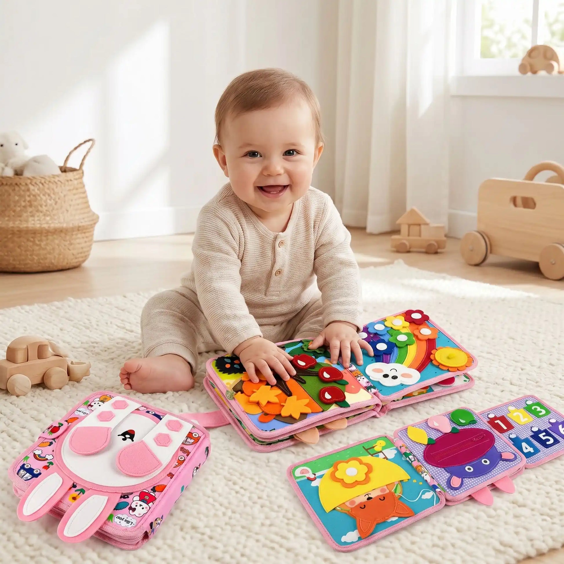 livre bebe en tissus bebe joue