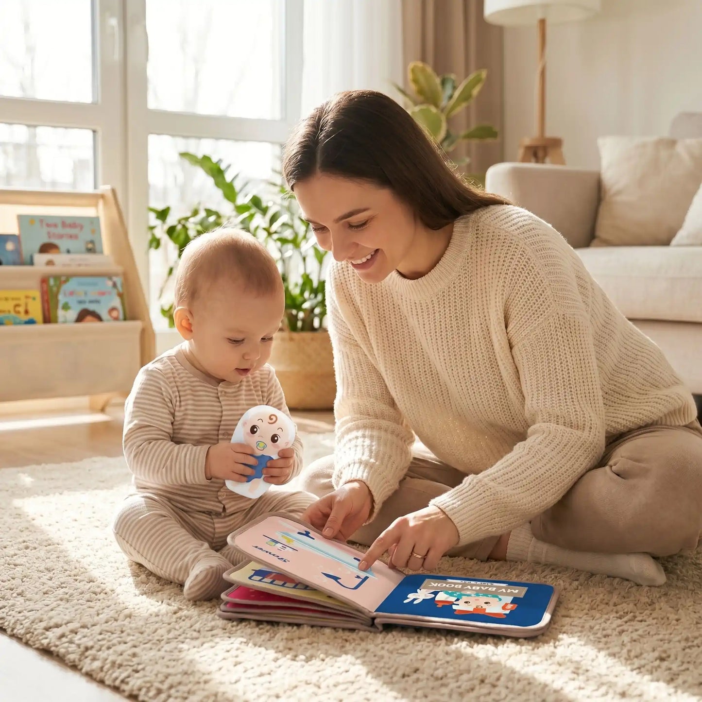 livre sensoriel bebe maman bebe