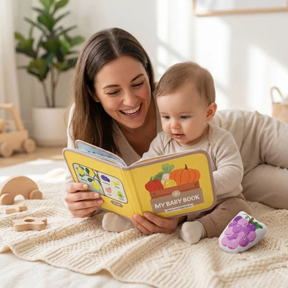 livre sensoriel bebe maman lis