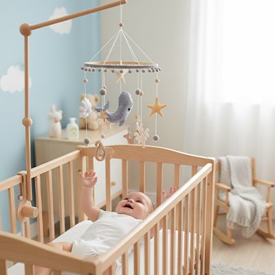 Mobile bebe bazinette