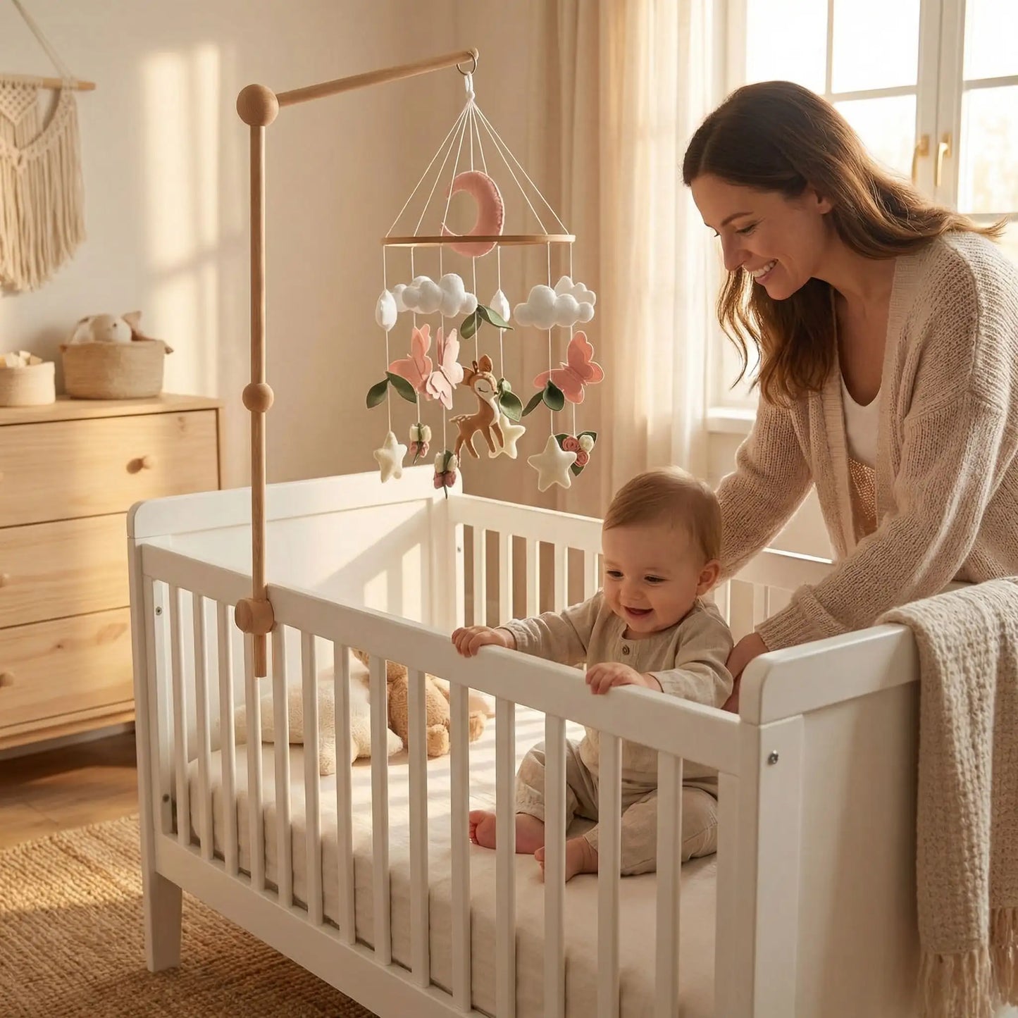 mobile pour bebe maman bebe