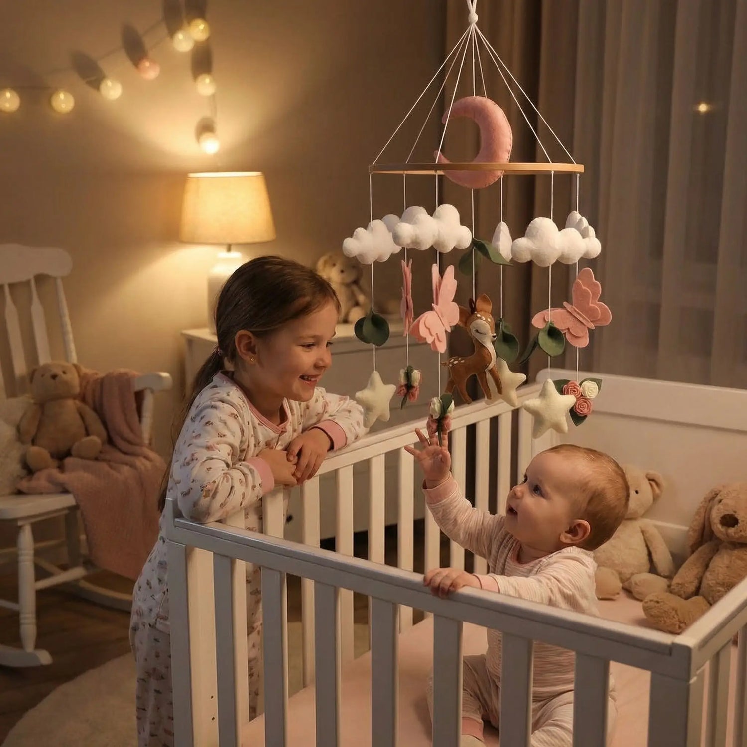 mobile pour bebe soeur bebe nuit