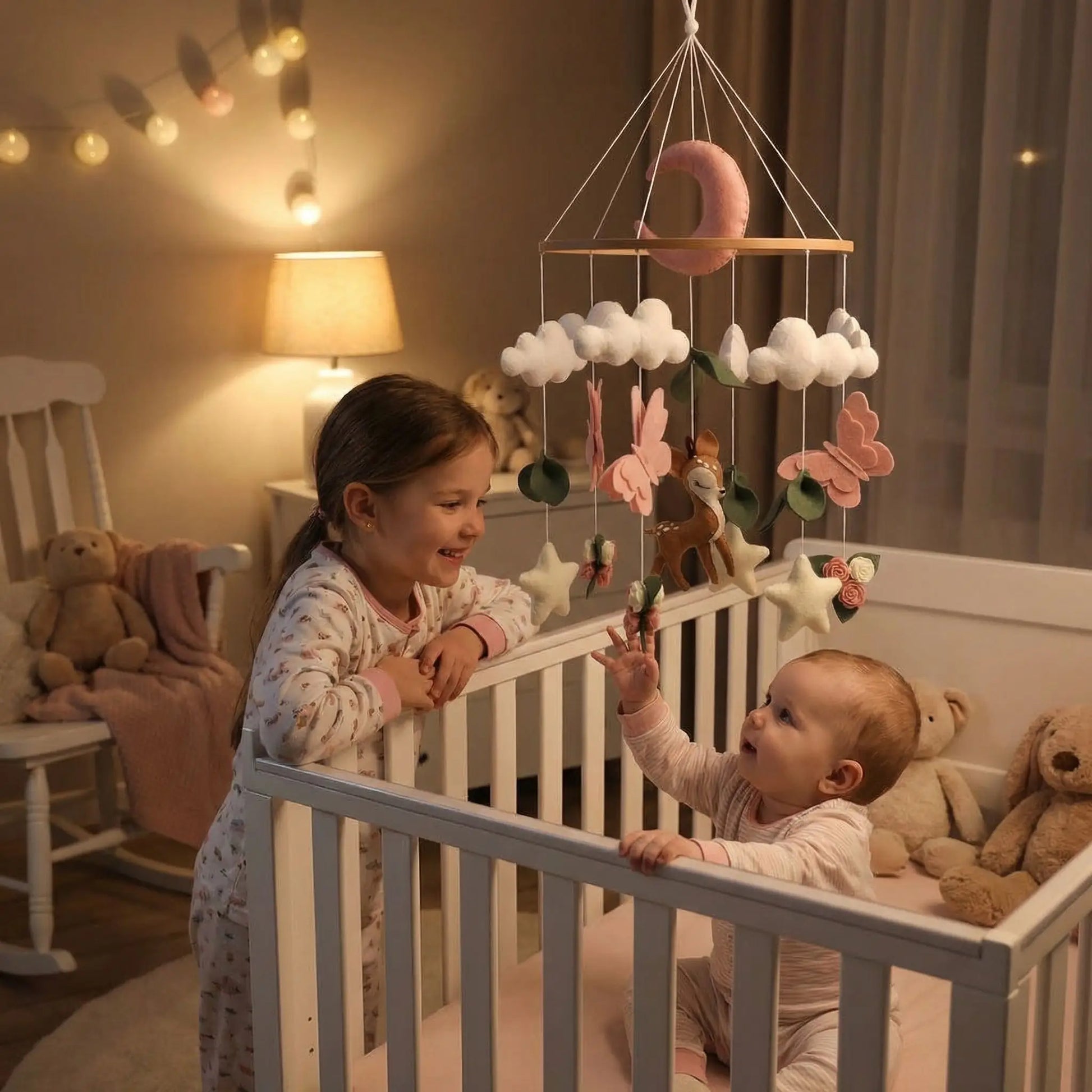 mobile pour bebe soeur bebe nuit